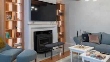 Fireplace, video game console