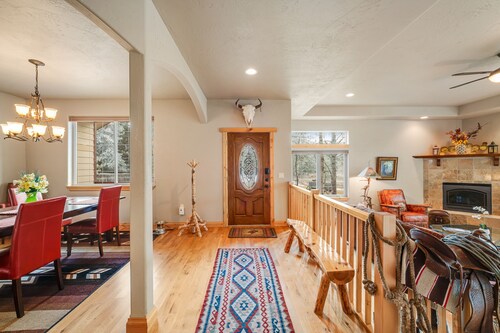 Spacious 2-story home with deck, fireplace, & W/D - near Glacier National Park