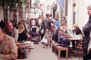 Udendørs spisemuligheder