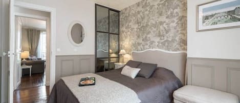 1 soverom, strykejern/-brett, wi-fi og sengetøy