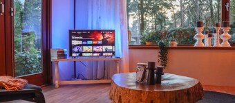 Tranquil forest chalet by pond in Veluwe, pet-friendly & sleeps 4