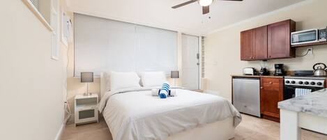 1 habitación, escritorio, tabla de planchar con plancha y wifi gratis