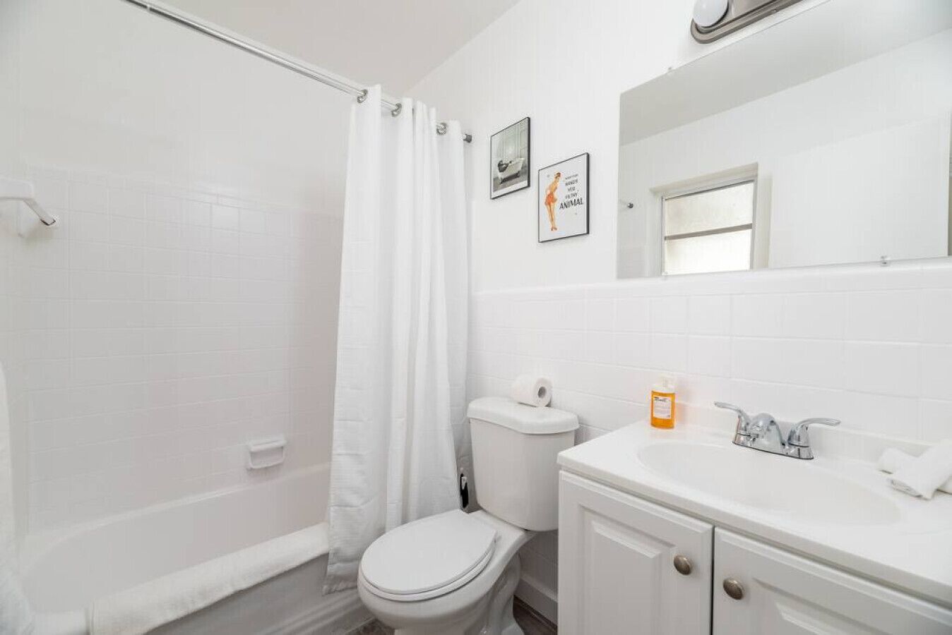 Hair dryer, towels