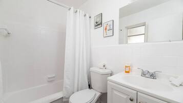 Hair dryer, towels