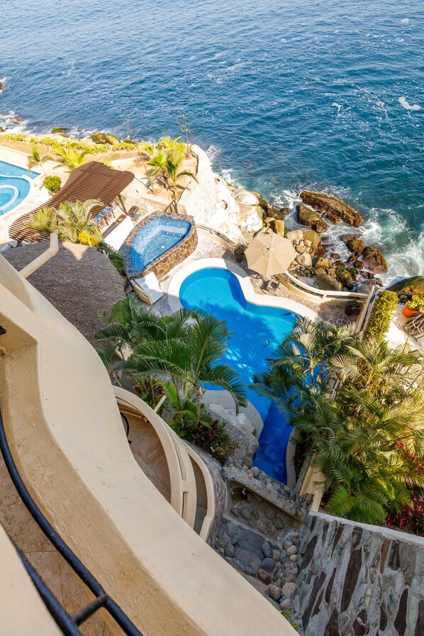 Una piscina climatizada