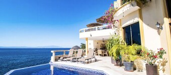 Ocean Front Villa, Hot Tub, Heated Pool, Chef, Beach, Multiple Terraces, 10 beds