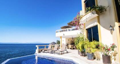 Ocean Front Villa, Hot Tub, Heated Pool, Chef, Beach, Multiple Terraces, 10 beds