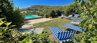 Adam House/grand manor with pool, terraces, grounds + gardens. Exc yours. Slps 8