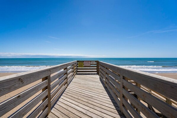 Beach nearby