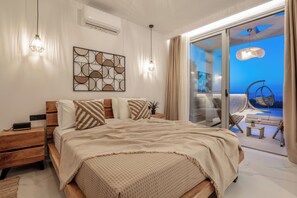 特色別墅, 2 間臥室, 私人泳池, 海景 | 2 間臥室、埃及棉床單、高級寢具、客房內保險箱