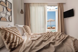 Signature Villa, 2 Bedrooms, Private Pool, Sea View | 2 bedrooms, Egyptian cotton sheets, premium bedding, in-room safe - Ocean Luxury Villas (Zakynthos)