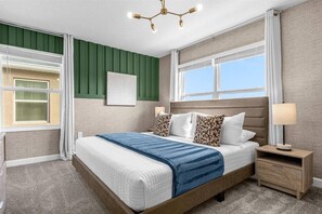 5 bedrooms, travel cot, WiFi, bed sheets