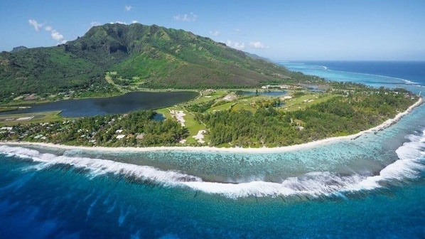 Beach - Moorea Temae Villa Walking Distance Private Beach and Golf (Moorea-Maiao)