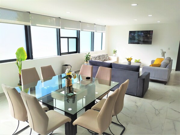 Dining - Moderno Departamento en Cholula, Puebla. Ideal Para Familias o Para Trabajo (Heroica Puebla de Zaragoza)