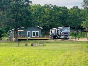 Exterior - Grand Lake's Newest Two Bedroom Two Bathroom Cottage Plus Full Hookup RV Spot  (Afton)
