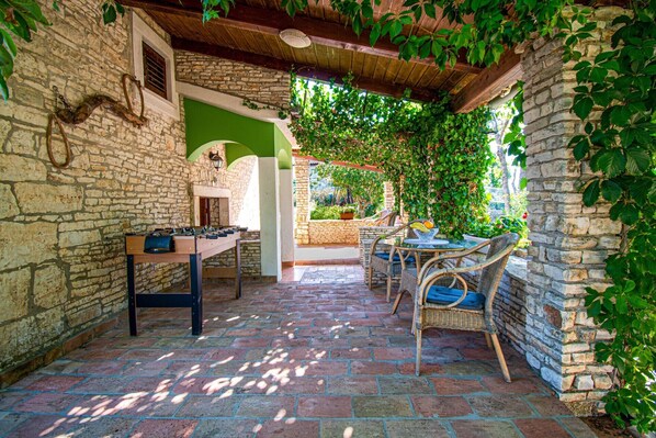 Restaurante al aire libre