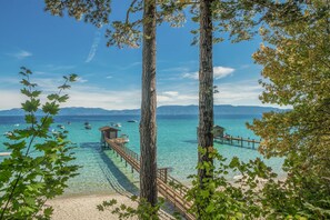 Sun loungers, beach towels