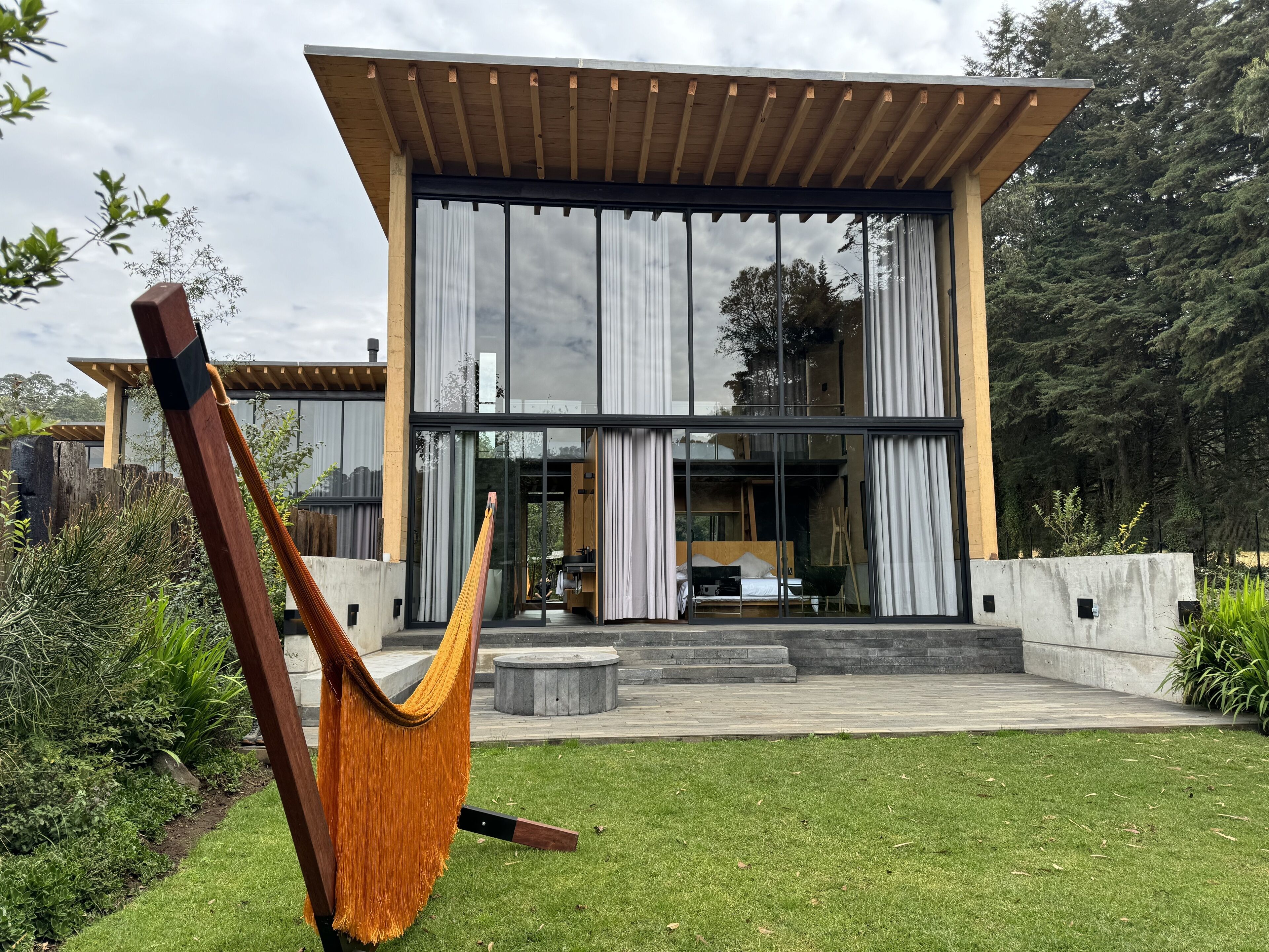 豪華小屋, 1 間臥室, 花園景 | 露台/庭院