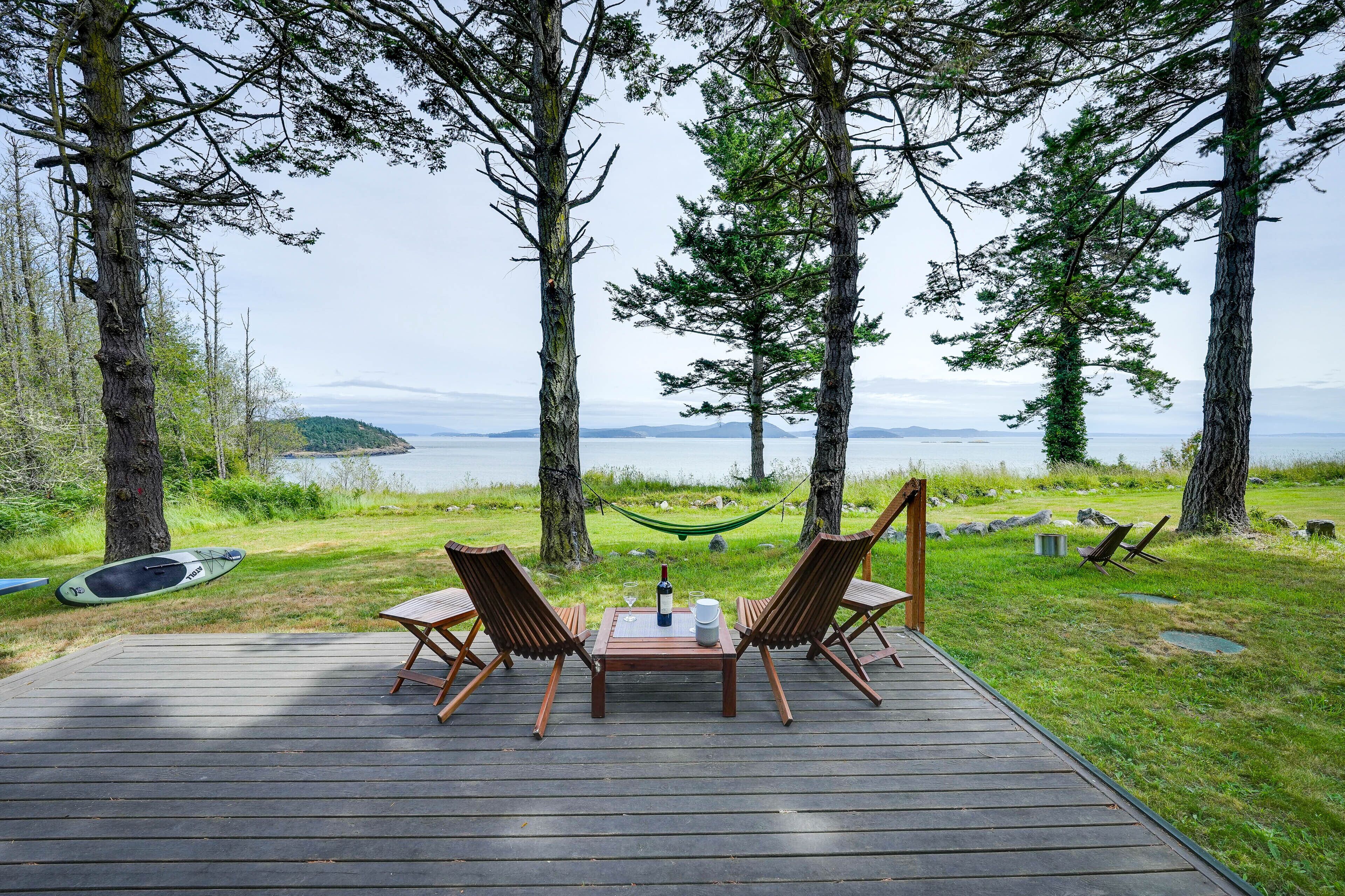 Decatur Island Hideaway w/ Sweeping San Juan Views