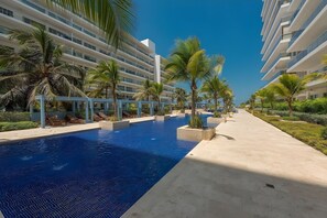 Pool - 2BDR Apartment sea view Morros Ultra (Cartagena de Indias)