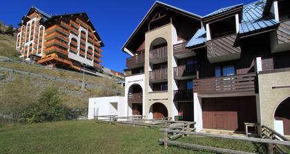 Studio 4/6pers, Terrasse, Jardinet, vue Imprenable sur la Muselle.50m des Pistes