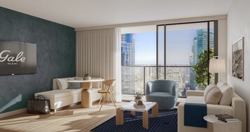 City-Studio, 1 King-Bett, Balkon | Terrasse/Patio