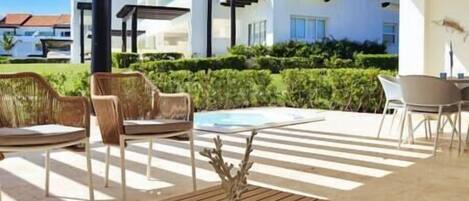 Udendørs spisemuligheder