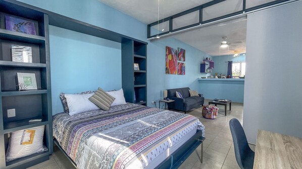 2 chambres, fer et planche à repasser, Wi-Fi, literie fournie