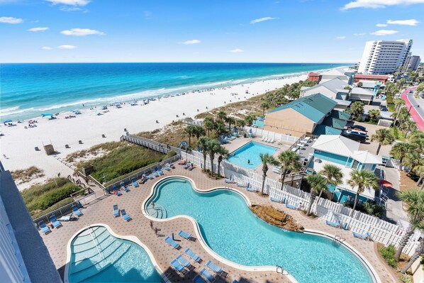 Indoor pool, a heated pool