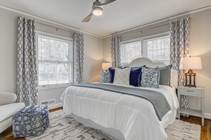 3 chambres, Wi-Fi gratuit, draps fournis