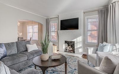 Home in sought after centrally located Lindley Park neighborhood.