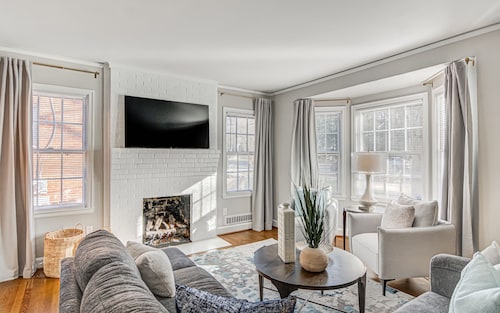 Home in sought after centrally located Lindley Park neighborhood.