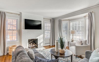 Home in sought after centrally located Lindley Park neighborhood.