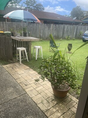 Façade de l’hébergement 