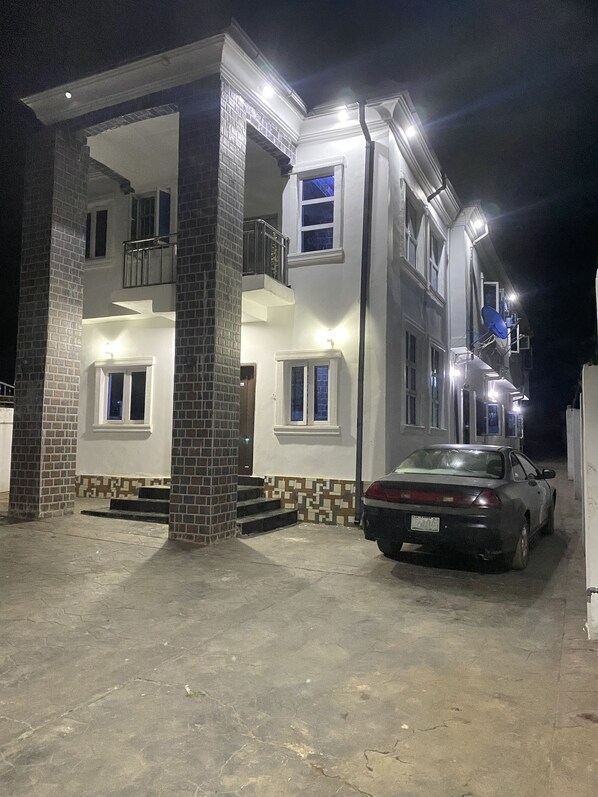 Façade de l’hébergement