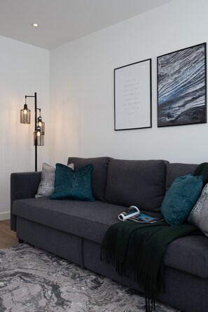 Living area - Contemporary 2-Bedroom Apart near Balham (London)