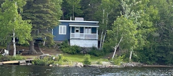 Chalet Rustique sur île