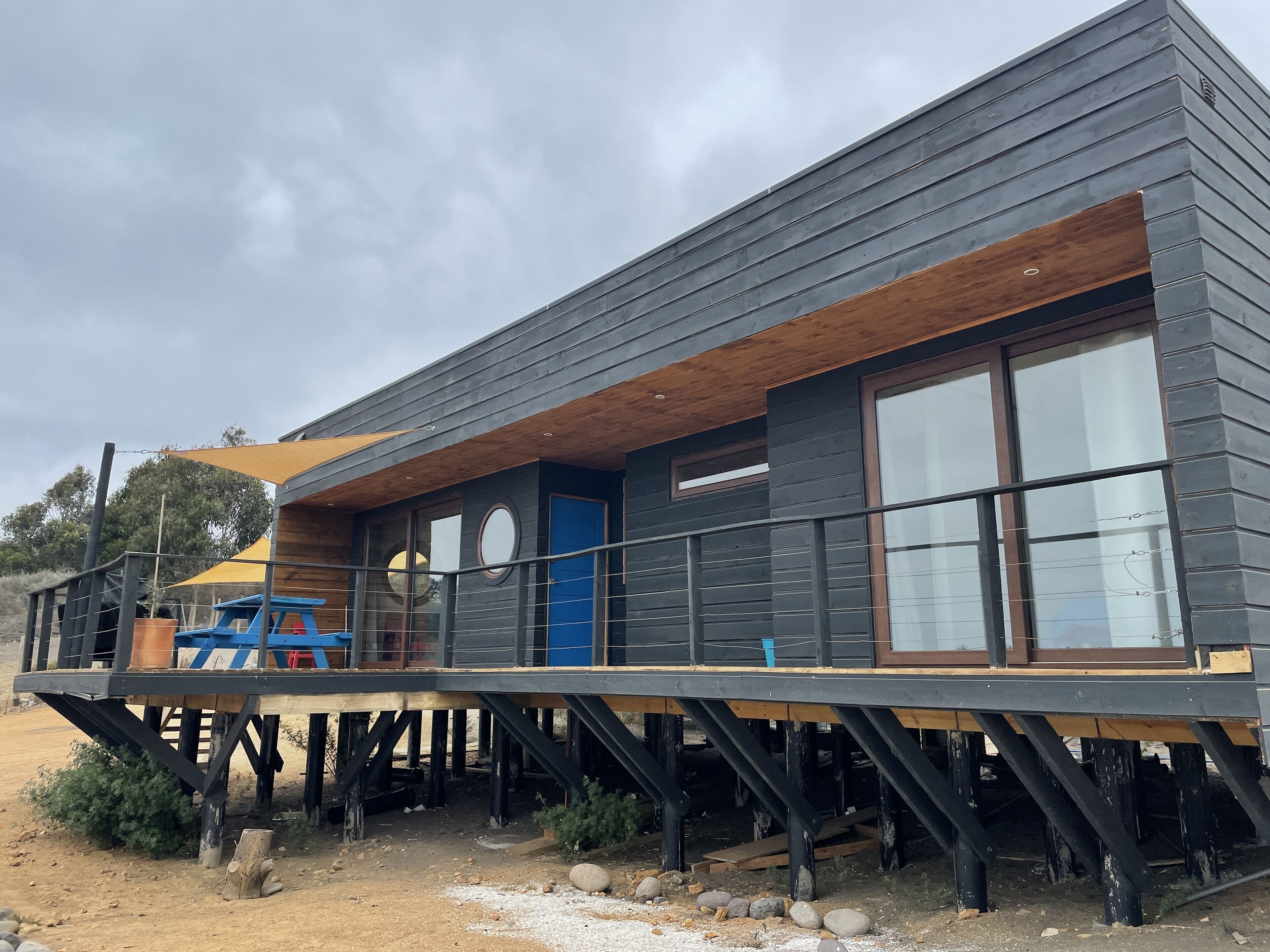 Façade de l’hébergement