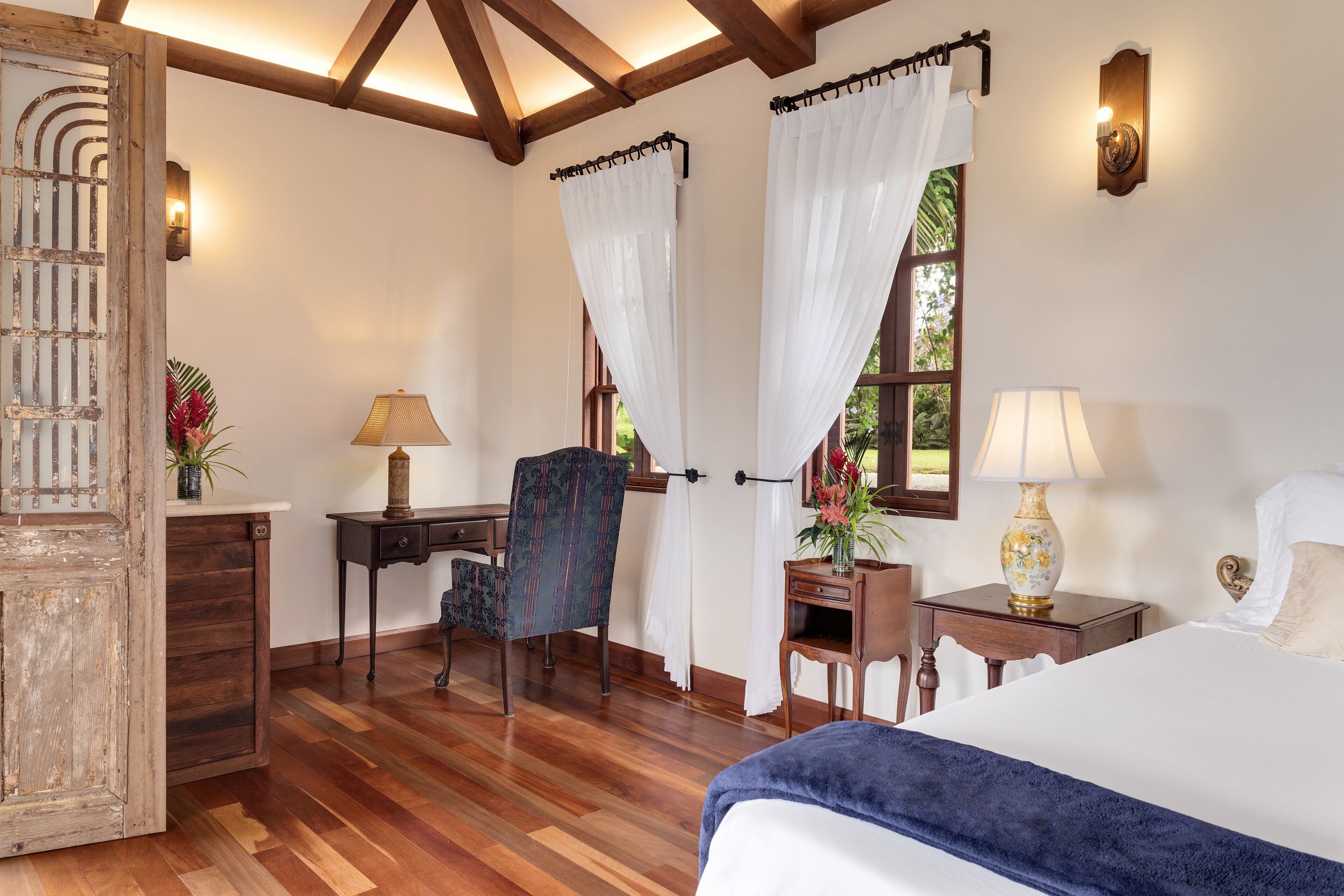 Egyptian cotton sheets, premium bedding, down duvets, memory-foam beds