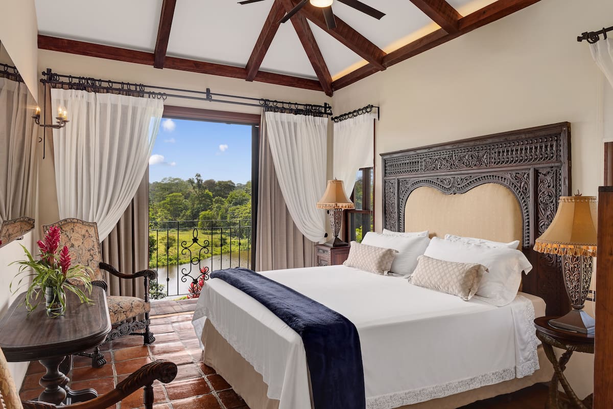 Villa Luxe, 2 chambres, piscine privée, vue montagne | Draps en coton égyptien, literie de qualité supérieure