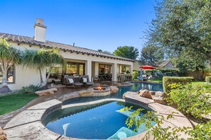 Outdoor pool, a heated pool - Serenity Retreat at Montage, by GPM - Walk to Festivals. Recently Remodeled! (Indio)