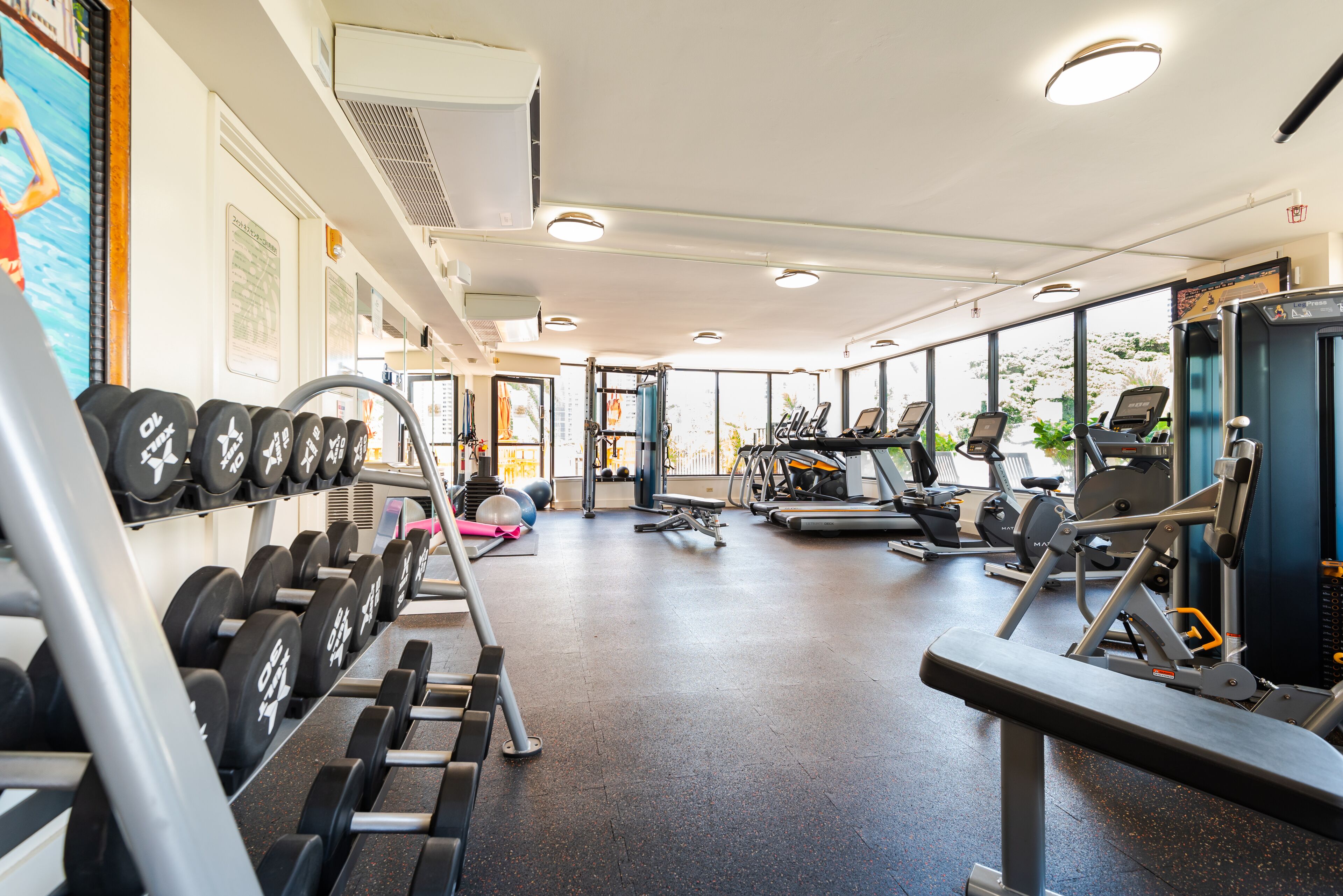 Fitnessbereich