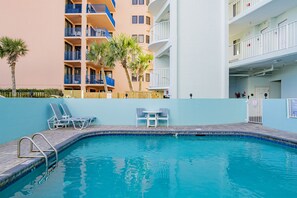 Pool - Beachfront 1BR + Bonus Bunk Alcove @ Emerald Skye • Sleeps 6 (Orange Beach)
