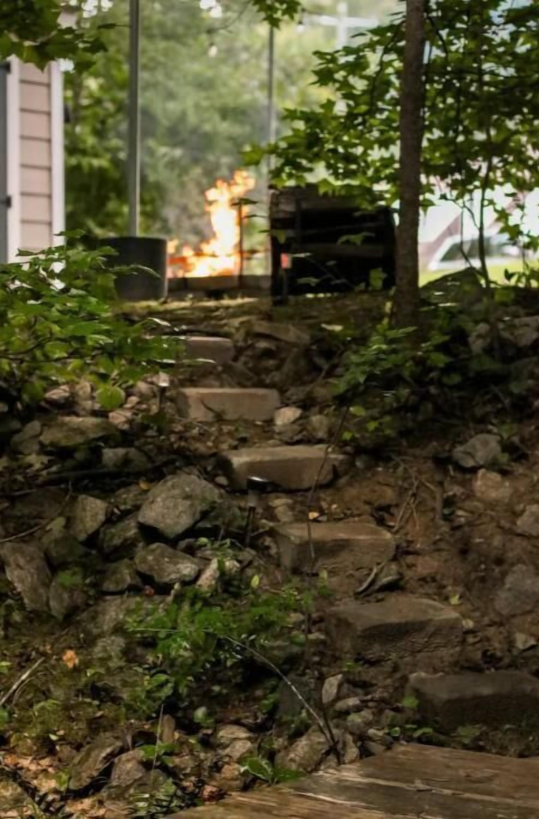 Overnattingsstedets uteområder