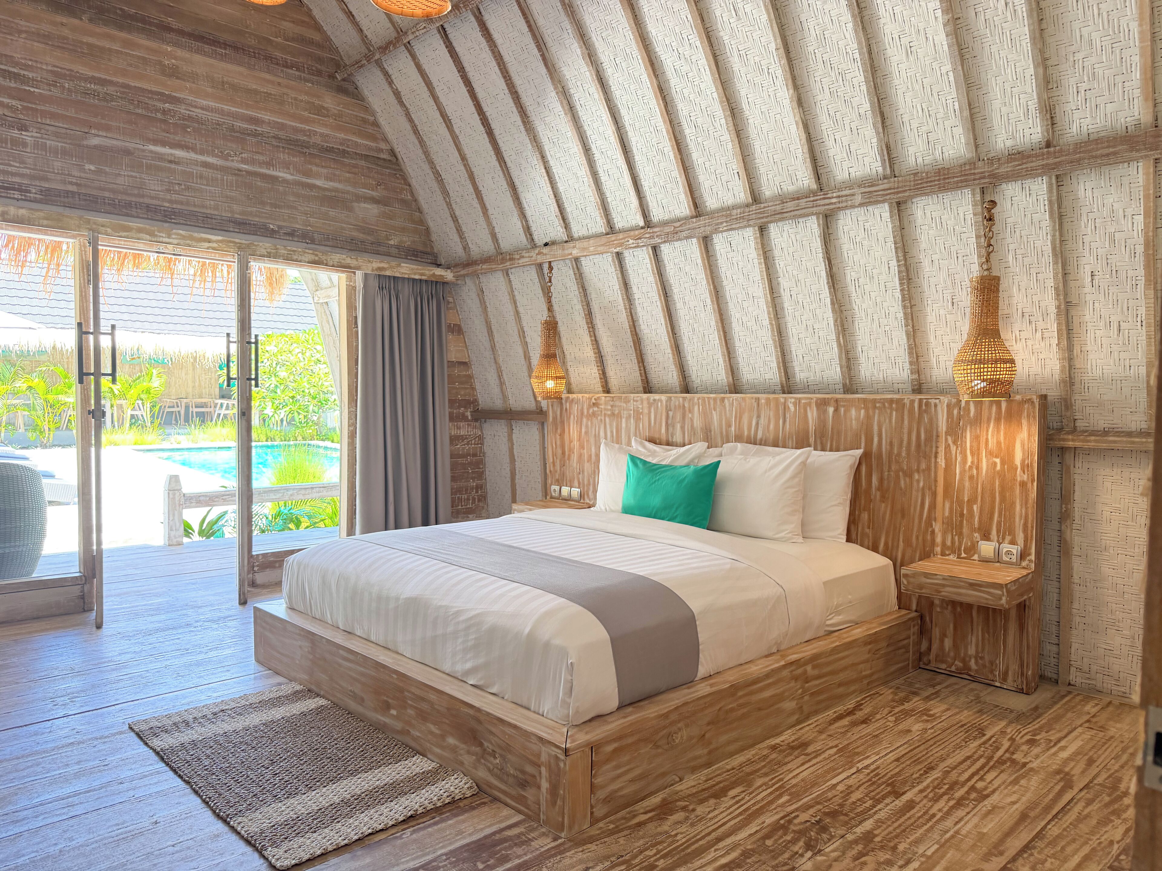 Deluxe Bungalow | Bar mini, peti besi dalam bilik, Wi-fi percuma, cadar katil 