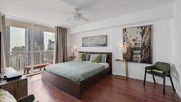 Luxury Condo | In-room safe, blackout curtains, iron/ironing board