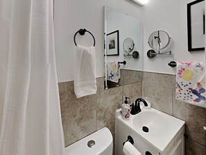 Habitación Confort, para no fumadores, aire acondicionado | Baño