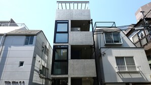 Fassade der Unterkunft