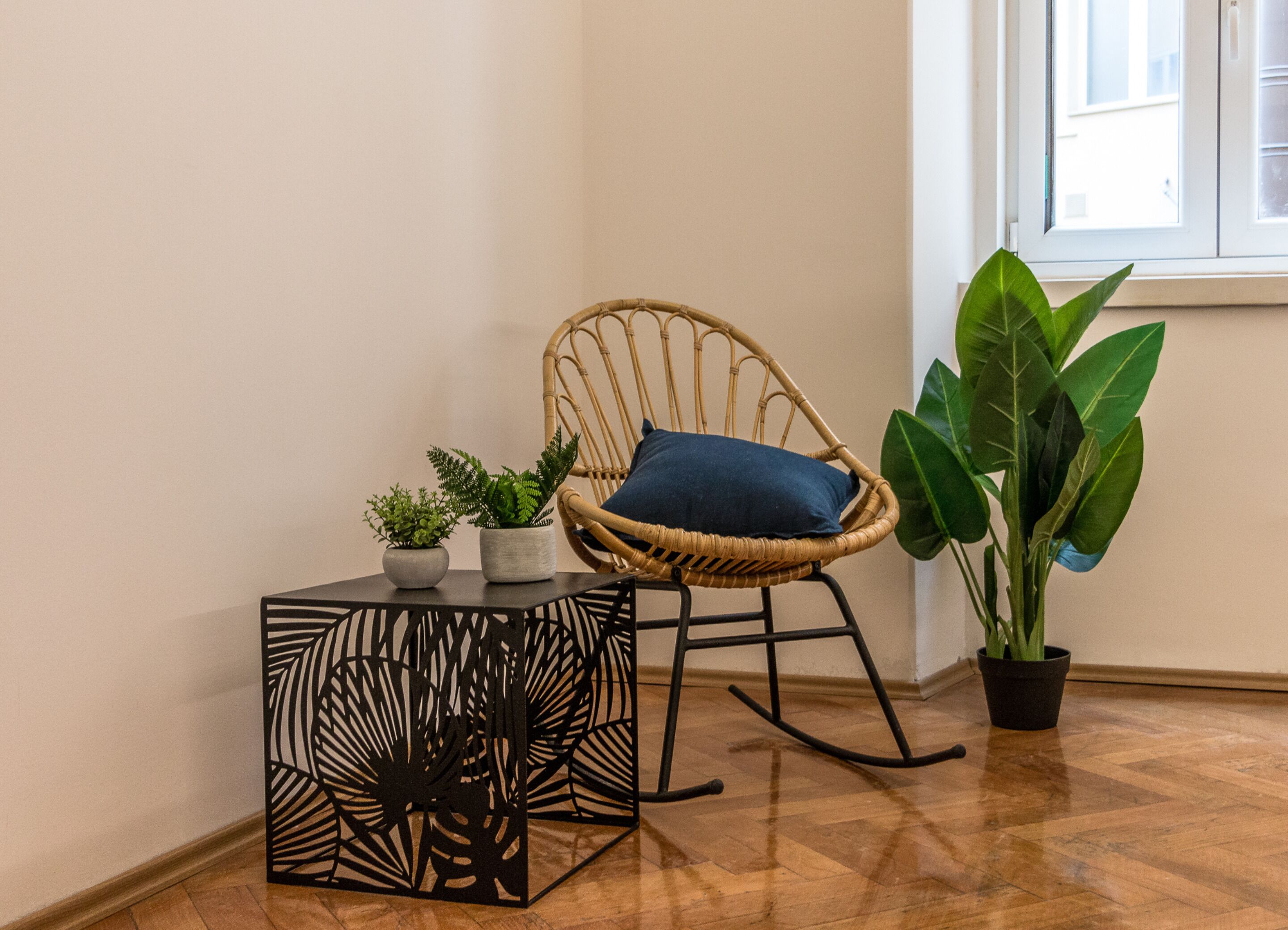 Deluxe Apartment | Living area | 24-inch LED TV with satellite channels