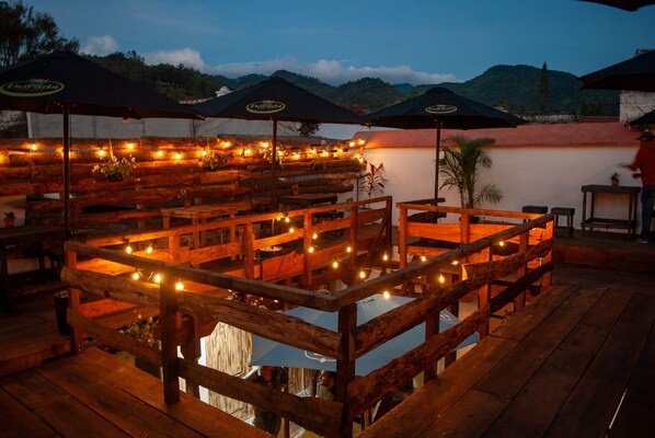 Terrace/patio - Turix hostel (Antigua Guatemala)